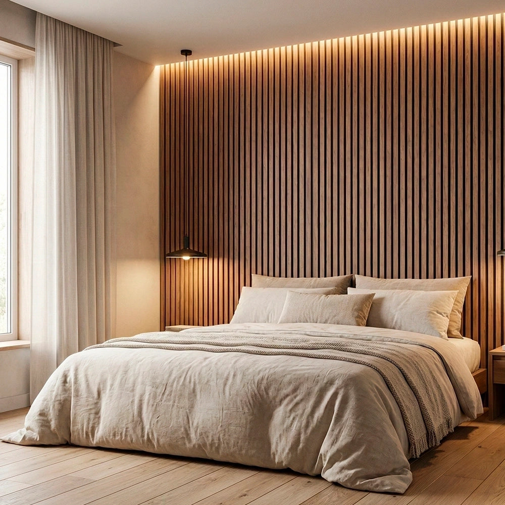 Panneaux Flexibles Acoustiques  – OakWoods (270cm x 110cm)