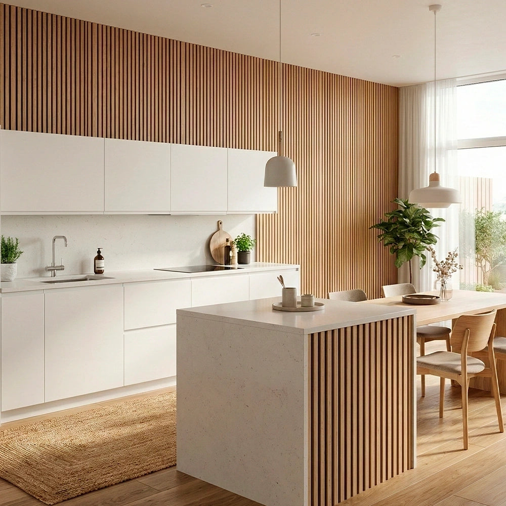 Panneaux Flexibles Acoustiques  – OakWoods (270cm x 110cm)